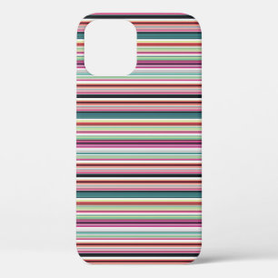 Mooie kleurrijke witte strepen Case-Mate iPhone case