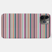 Mooie kleurrijke witte strepen Case-Mate iPhone case (Achterkant (horizontaal))