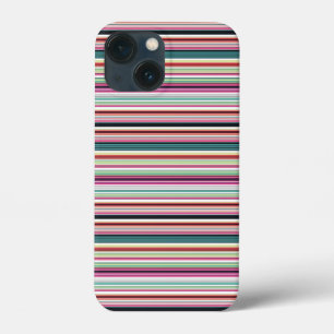 Mooie kleurrijke witte strepen Case-Mate iPhone case