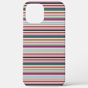 Mooie kleurrijke witte strepen Case-Mate iPhone case