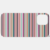 Mooie kleurrijke witte strepen Case-Mate iPhone case (Achterkant (horizontaal))