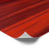 Mooie, kleurrijke zonsopgang op het zee met dramat poster (Hoek)