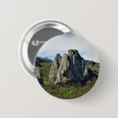 Mooie Kliffen Foto Ronde Badge Button 5,7 Cm (Voorkant /achterkant)