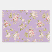 Mooie klimrozen bloementuin  inpakpapier vel (Voorkant 3)