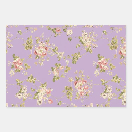 Mooie klimrozen bloementuin inpakpapier vel (Voorkant 2)