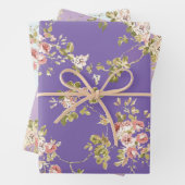 Mooie klimrozen bloementuin inpakpapier vel (In situ)