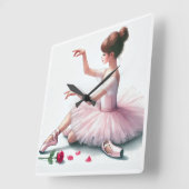 mooie klok voor op een meisjeskamer (Hoek)