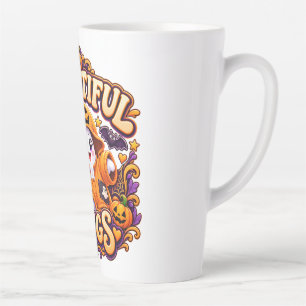 Mooie Knuffels Mooie Geest Halloween Sticker Latte Mok