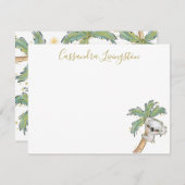 Mooie Koala Beer Notitiekaart Notitiekaartje (Voorkant / Achterkant)