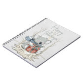 Mooie Koala Prettig Kerstfeest Kerstnotitieboek Notitieboek (Linkerzijde)