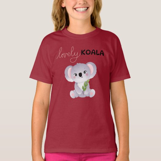 Mooie Koala T-shirt (Voorkant)