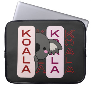 mooie koala uit australië laptop sleeve