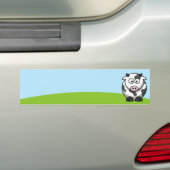 Mooie Koe Bumper Sticker (Op auto)