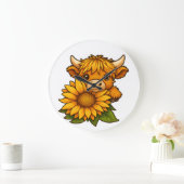 Mooie Koe en Zonnebloem Grote Klok (Huis)