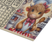 Mooie Koe Omrekentabel Snijplank (Hoek)