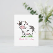 Mooie Koe Postkaart  (Staand voorkant)
