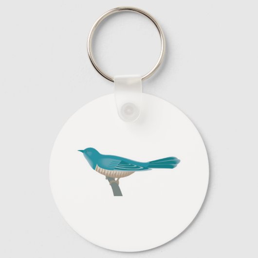 mooie koekoeksvogel sleutelhanger (Voorkant)