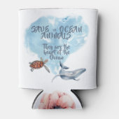 Mooie Koelbox voor de beschrijving van zeedieren Blikjeskoeler (Voorkant)