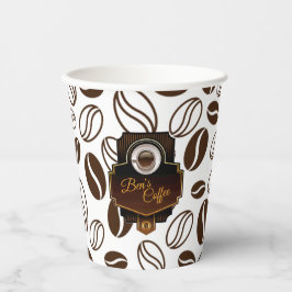 Mooie Koffee Aangepaste bedrijfsnaam kopen Papieren Bekers