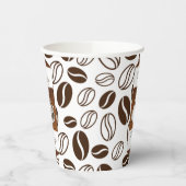 Mooie Koffee Aangepaste bedrijfsnaam kopen Papieren Bekers (Links)