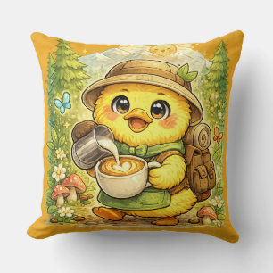 Mooie Koffie Ontdekkingskip Deken Kussen Kawaii