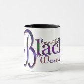 Mooie koffiebeker voor zwarte vrouwen mok (Midden)