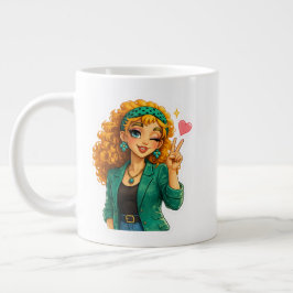 Mooie koffiemok – perfect voor dagelijkse drankjes grote koffiekop