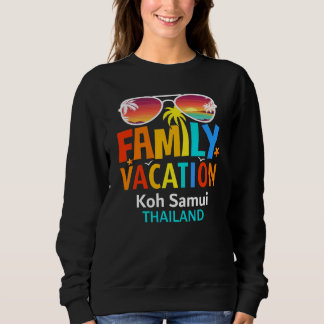 Mooie Koh Samui-eiland bijpassende outfits familie Trui