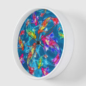 Mooie Koi Fish Klok (Hoek)