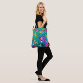 Mooie Koi Fish Pond Canvas tas (Op model)