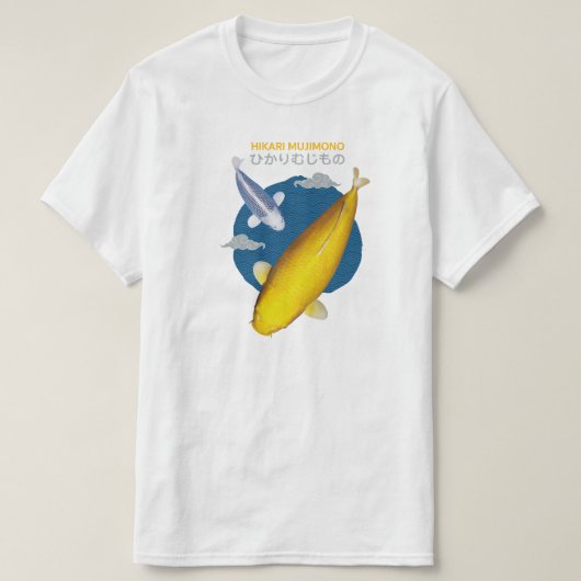 Mooie Koi Vis T-shirt – Elegant (Design voorkant)
