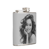 Mooie kolf met vinylwatten heupfles (Rechts)