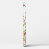 Mooie kolibrie in zoete bloemige bloementuin Case-Mate iPhone case (Achterkant / Links)
