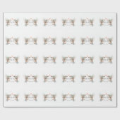 Mooie Kolibrie Koppel Custom Inpakpapier (Vlak)