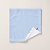 Mooie kolibrie op lichtblauw bad handdoek (Wasdoekje)