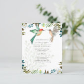 Mooie KOLIBRIE Paar Huwelijk (Staand voorkant)