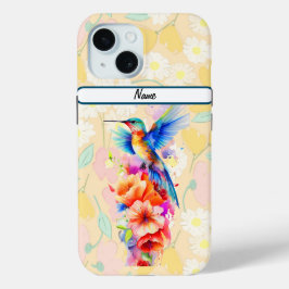 Mooie kolibrie taai iPhone 15 case