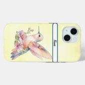 Mooie kolibrie taai Case-Mate iPhone case (Achterkant (horizontaal))