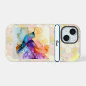 Mooie Kolibrie Taai iPhone 15 Case (Achterkant horizontaal)