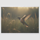 Mooie kolibrie tissuepapier (Voorkant)