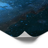 Mooie kolibrie waterverf schilderij poster (Hoek)