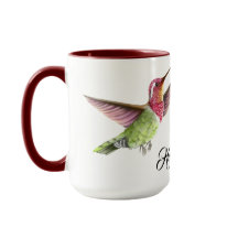 Mooie kolibries tijdens de vlucht