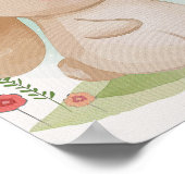 Mooie Konijn Kinderkamer Poster Dieren Babykamer P (Hoek)