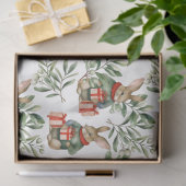 Mooie Konijn Konijn Kerst Tissue Papier (Geschenk)