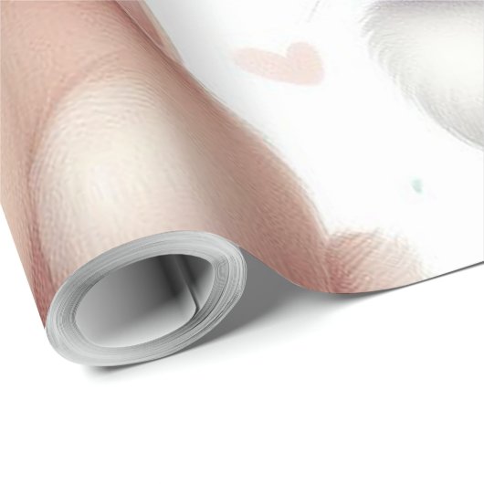 Mooie konijntjes en paaseieren cadeaupapier (Rol Hoek)