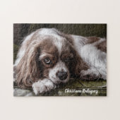 Mooie koning Charles Spaniel Legpuzzel (Horizontaal)