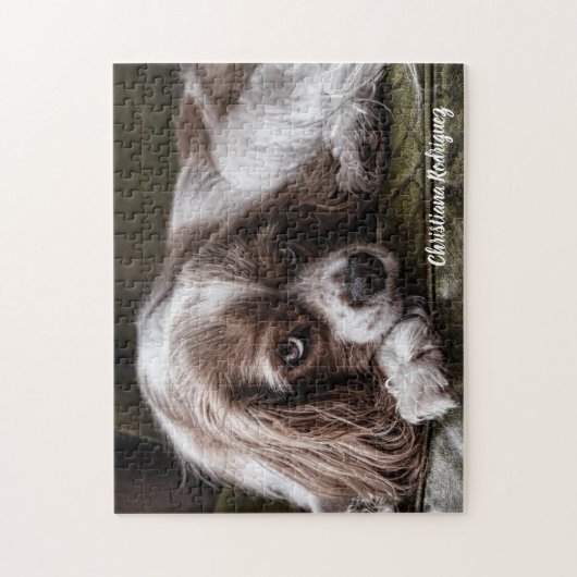 Mooie koning Charles Spaniel Legpuzzel (Verticaal)