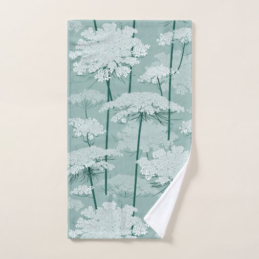 Mooie koningin Annes Lace | Munt Bad Handdoek (Handdoek)