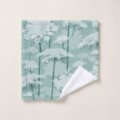 Mooie koningin Annes Lace | Munt Bad Handdoek (Wasdoekje)