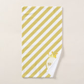 Mooie koninginnenkroon bad handdoek (Handdoek)